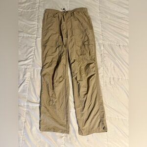 Original Use Men's Drawstring Cargo Pants in Tan